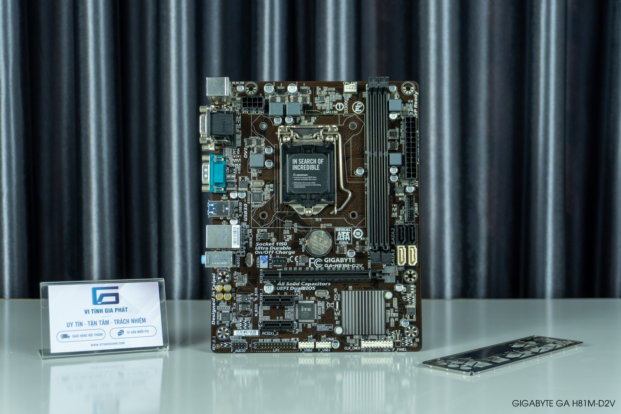 Mainboard gigabyte / asus h81 socket 1150 - nguyên zin sáng đẹp bảo hành 01 tháng / 12 tháng