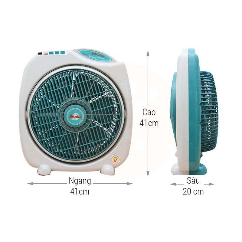 Quạt hộp senko 3 tấc bd 1010