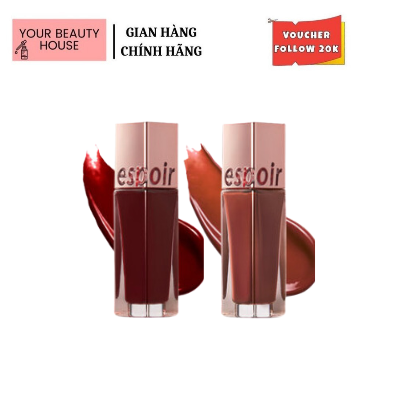 Son tint bóng mềm môi căng mọng
