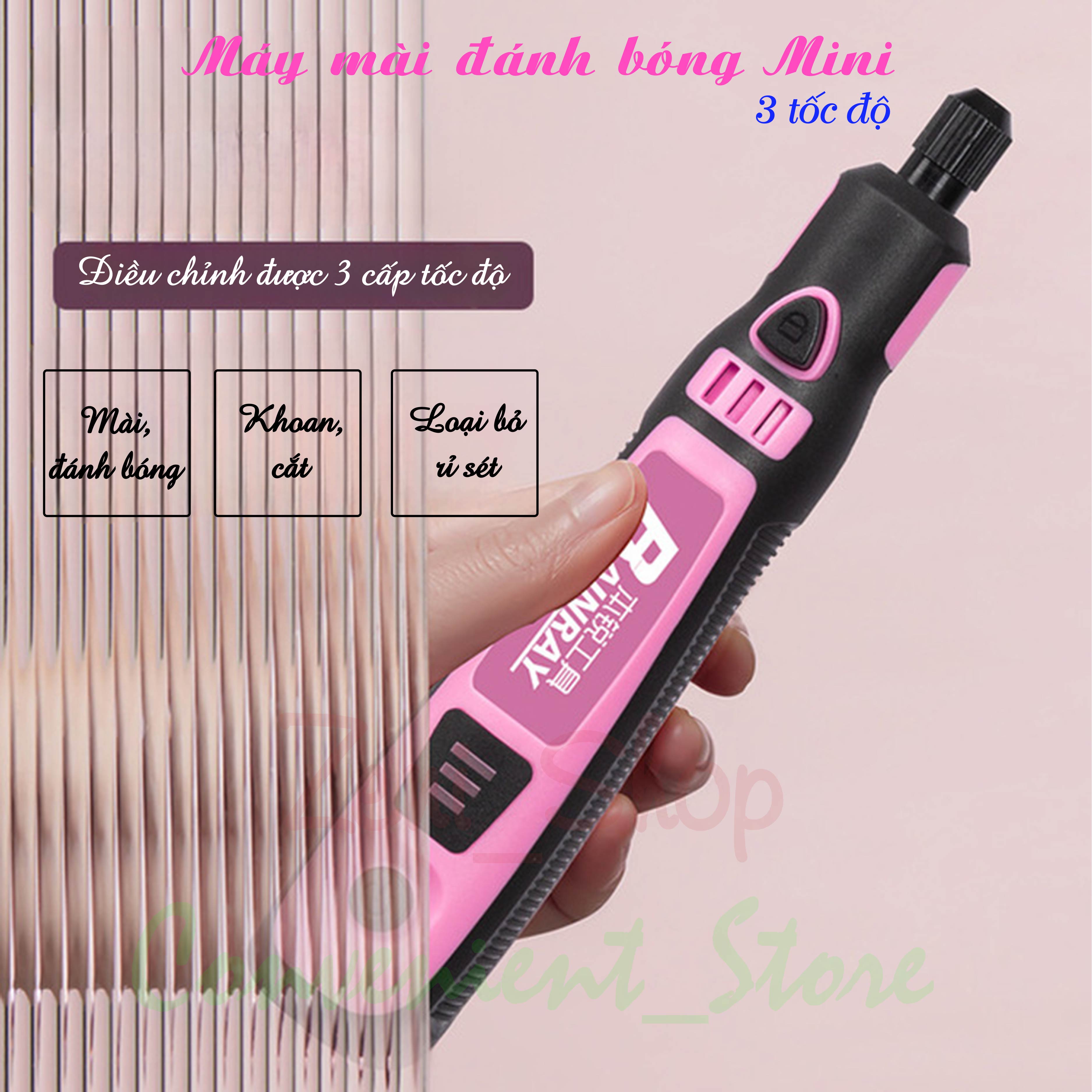 Máy mài đánh bóng mini 3 tốc độ