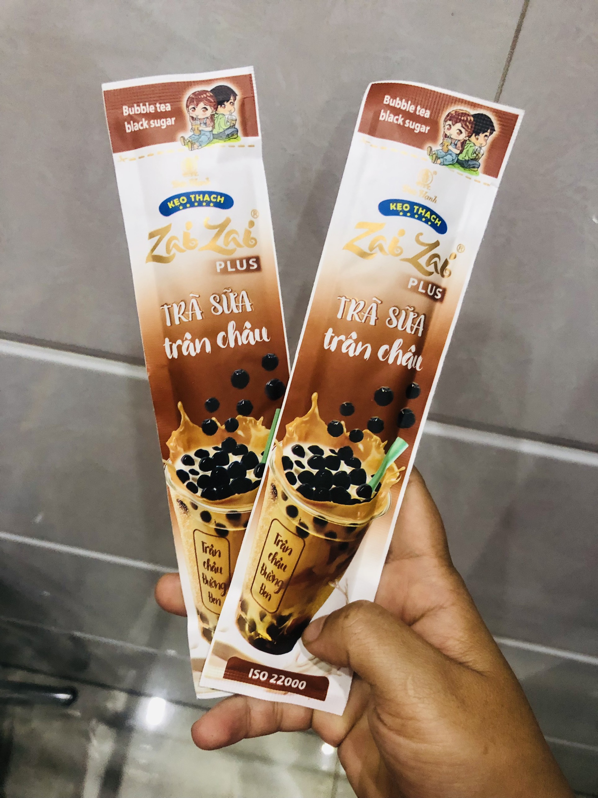 Gói 200g thạch trà sữa thơm ngon