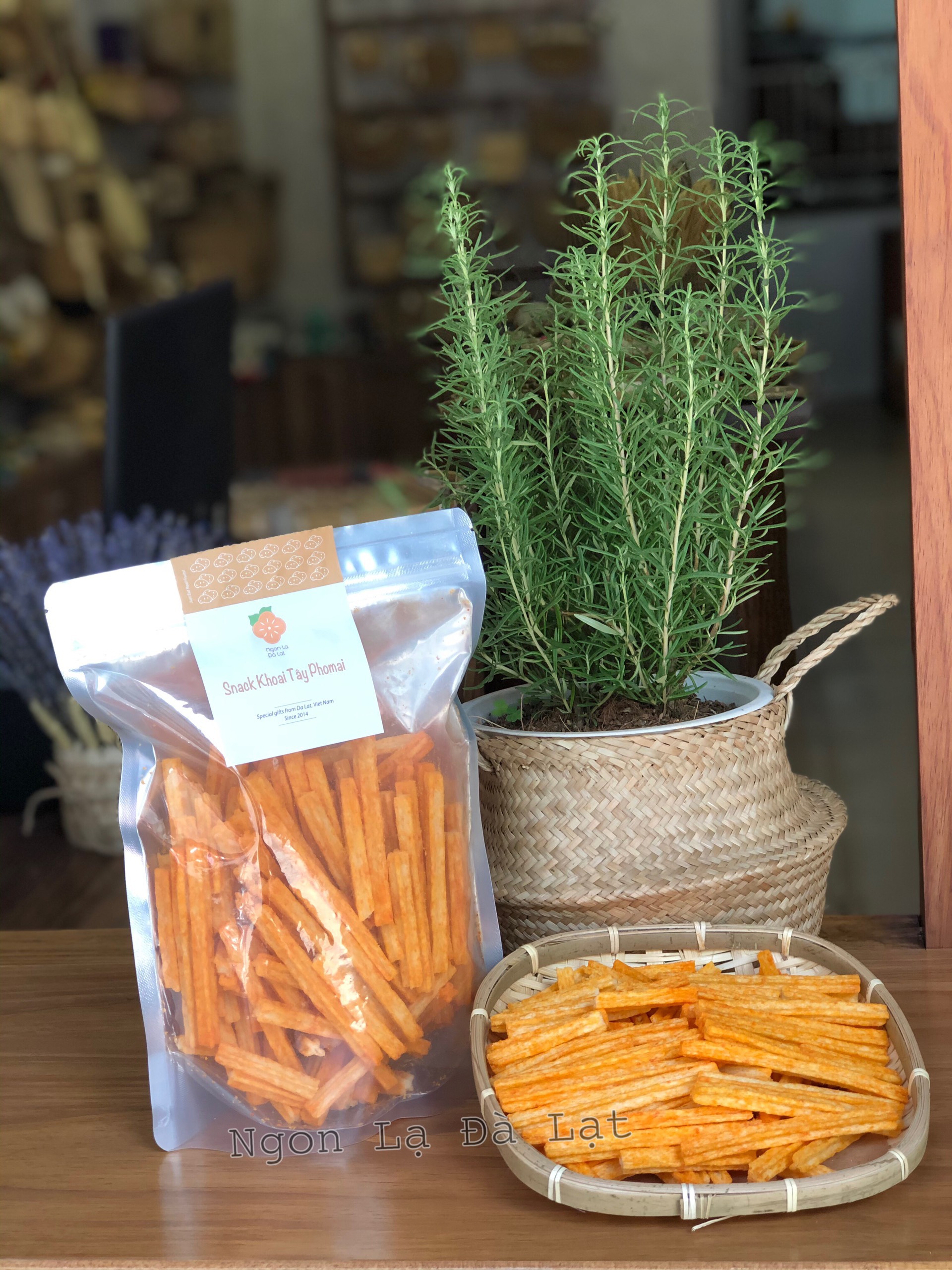 Snack khoai tây phomai, Đặc Sản Ngon Lạ Đà Lạt