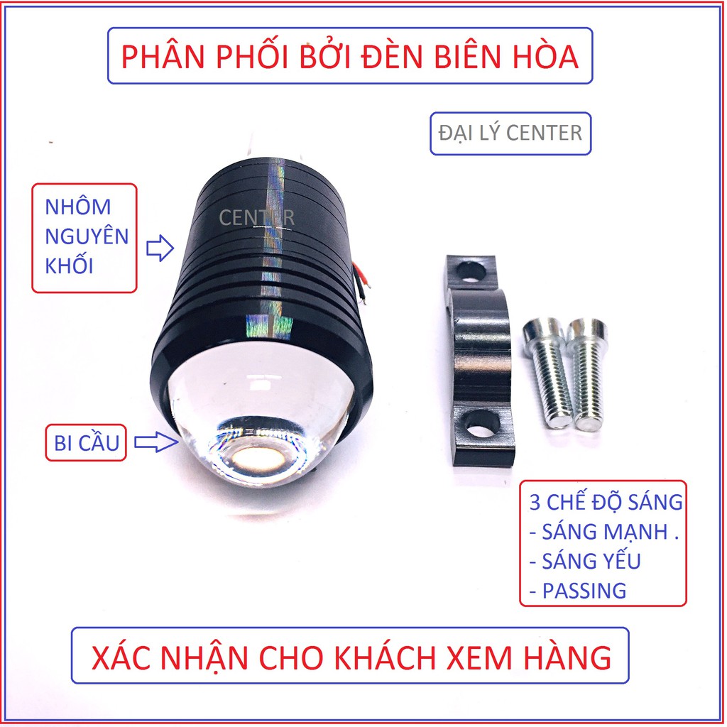 Đèn trợ sáng U1 bi cầu