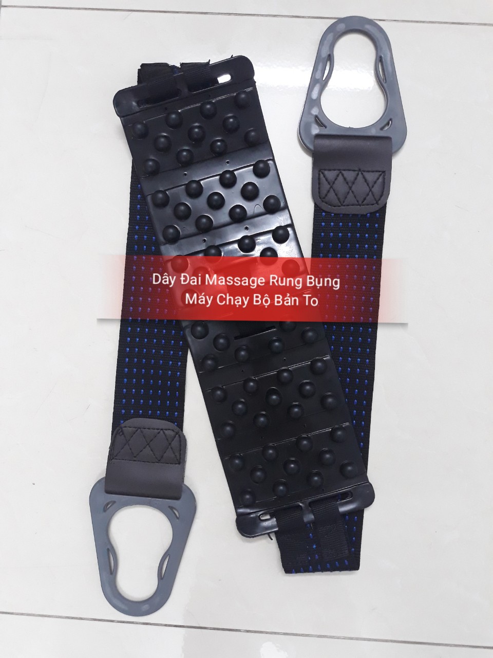[HCM]Dây đai massage rung bụng đứng máy chạy bộ