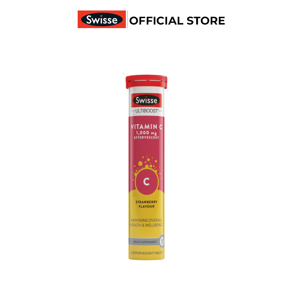 Viên sủi vitamin c swisse high strength 1 ống/20 viên