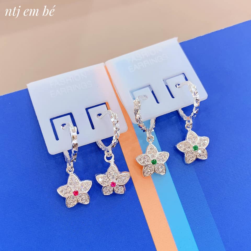 Bông tai bạc cho bé