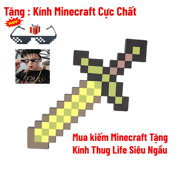 Kiếm Minecraft Màu Vàng