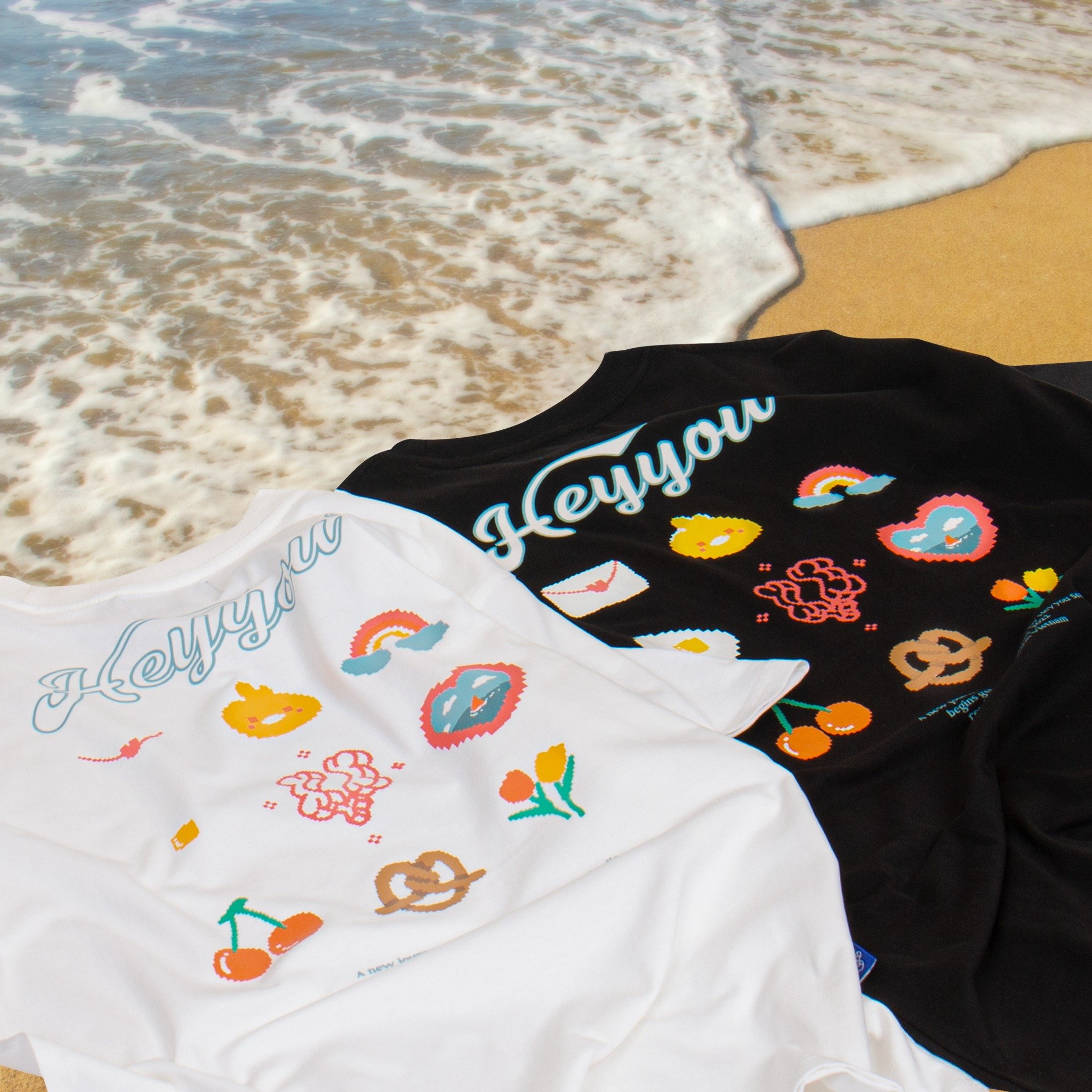 Áo thun heyyou ss pixel tee