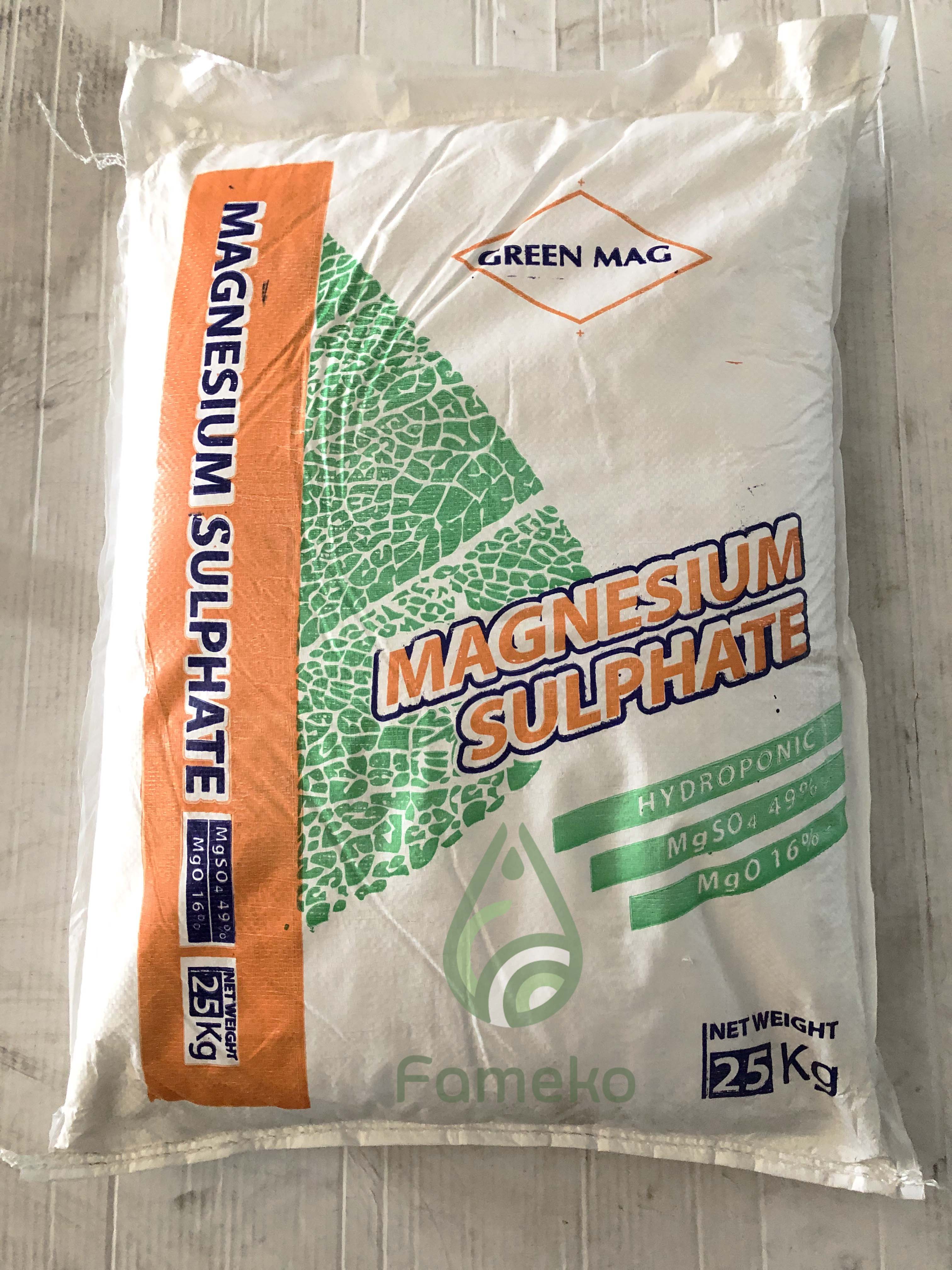 Túi 500 gam phân trung lượng Magie Sunfat MgSO4 phát triển đỉnh ngọn cực mạnh