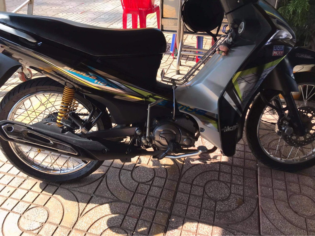 Tem sirius fi xanh đen crom