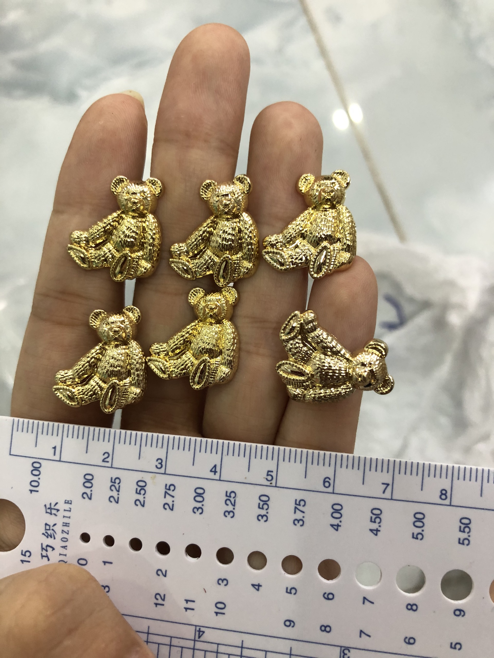 Mạc gấu mini 1,6x2cm