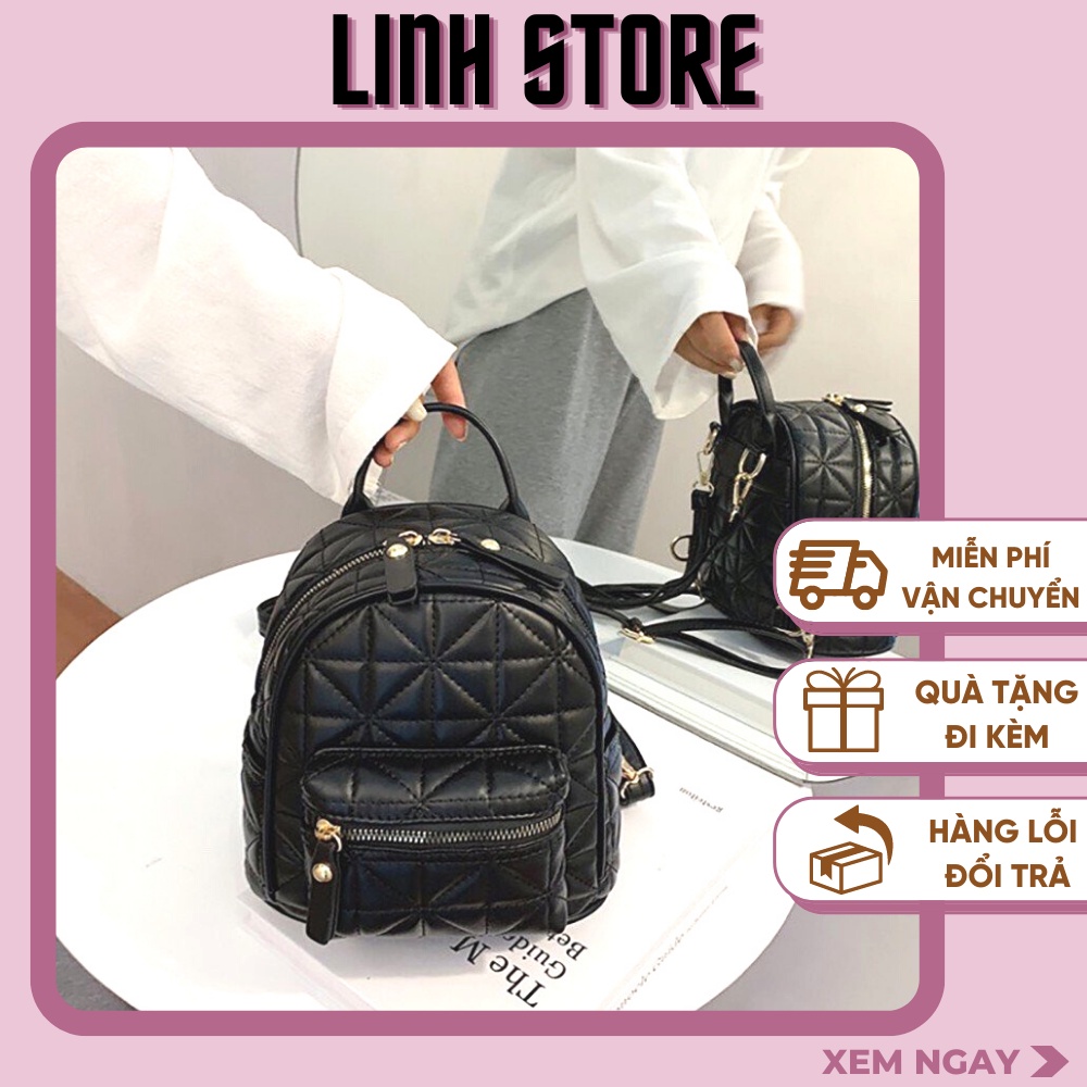 Balo Da Mini Nữ ❤️FREESHIP❤️ Balo Nữ Thời Trang Du Lịch Đi Học Đi Chơi Phong Cách Hàn Quốc HQ