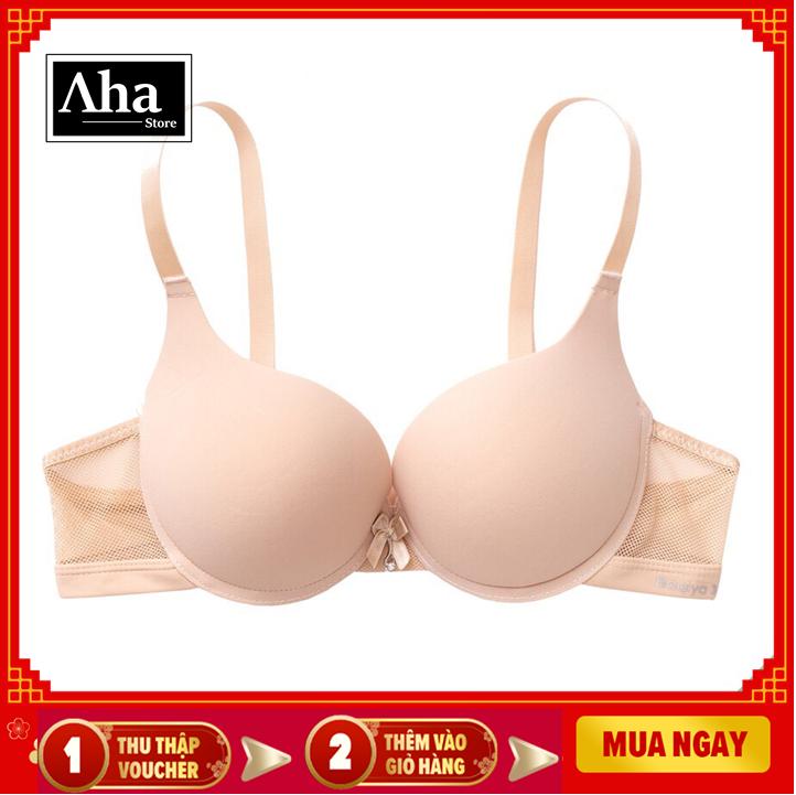 Áo ngực Thái Lan su đúc nâng ngực có gọng nâng đẩy tốt biến chanh thành bưởi, Áo lót nâng ngực [Aha Store]