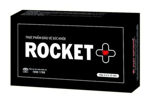 Rocket+ Rocket Plus hộp 45 viên hỗ trợ cải thiện sinh lý nam từ công ty Sao Thái Dương