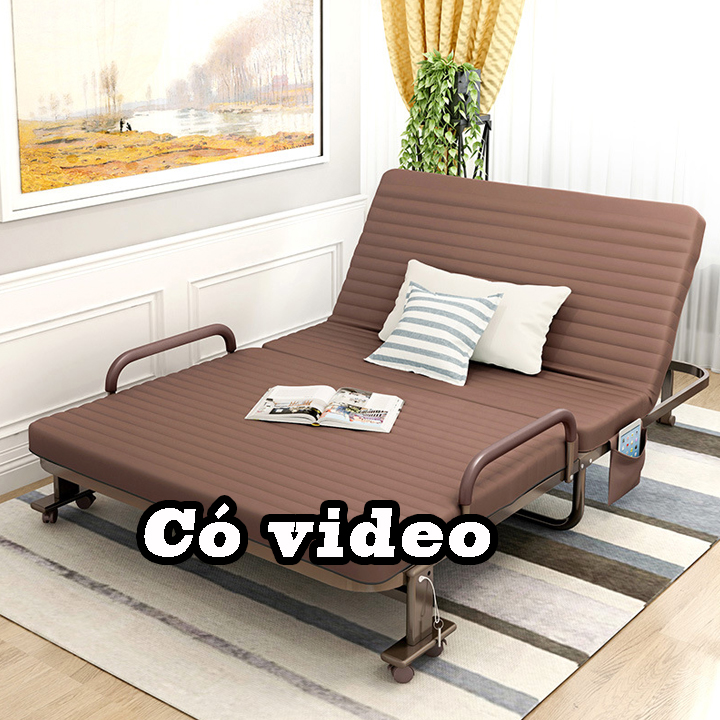 Sofa Giường Gấp Gọn Phong Cách Hàn Quốc - Sofa Giường Đa Năng - Giường Sofa Đẹp - Sofa Giường Giá Rẻ - Giường Sofa Thông Minh ( 1m2 x 1m92)