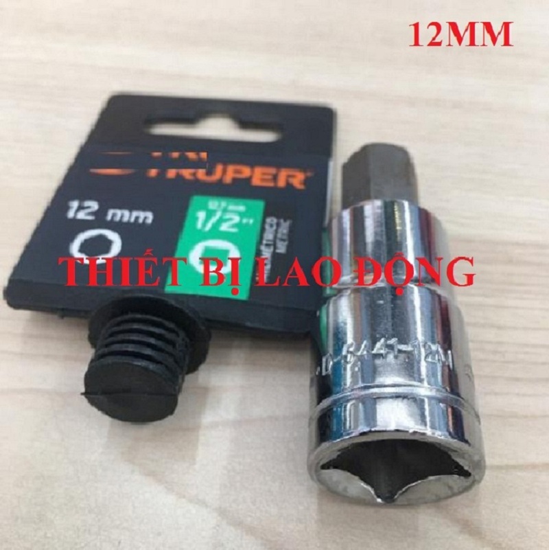 Đầu tuyp ra đầu lục giác 12mm lục giác Truper 13284