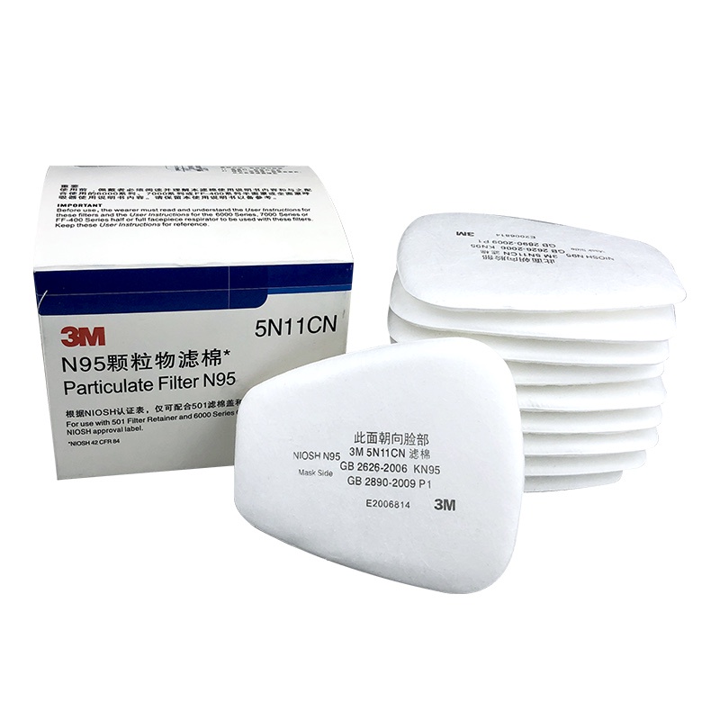 Hộp bông lọc hóa chất 3M 5N113 dùng cho các loại mặt nạ 3M