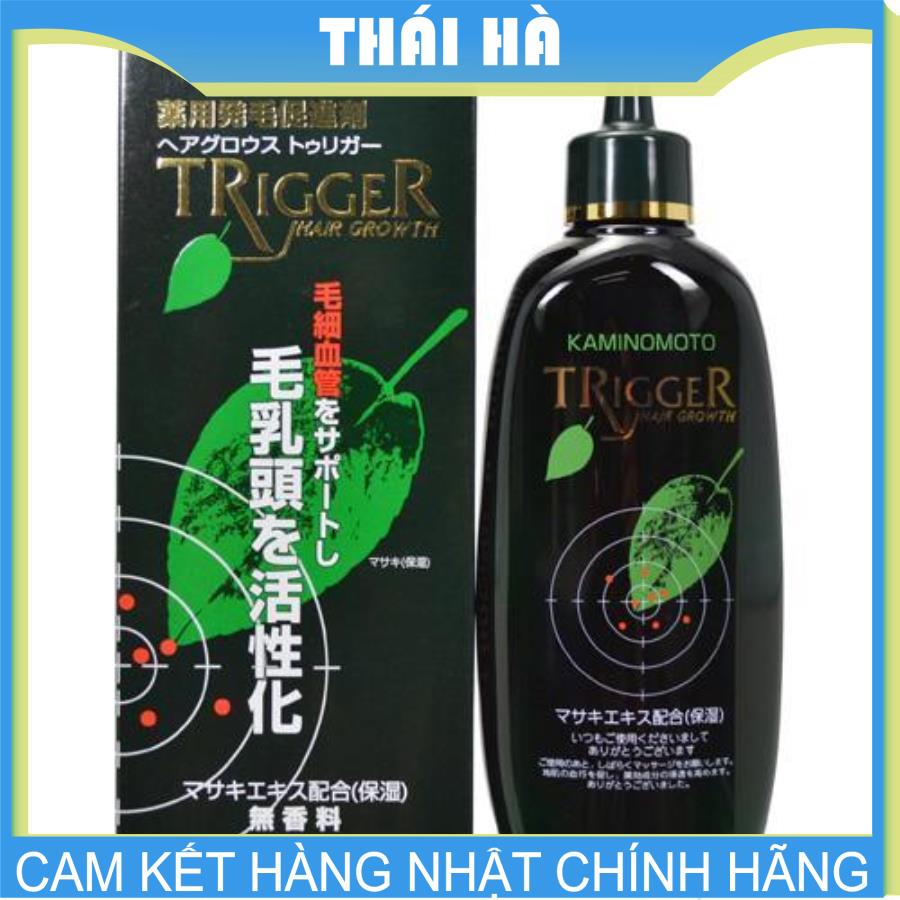 Dầu Mọc Tóc Thảo Dược Loại Cao Cấp Kaminomoto Trigger Hair Growth Nhật Bản