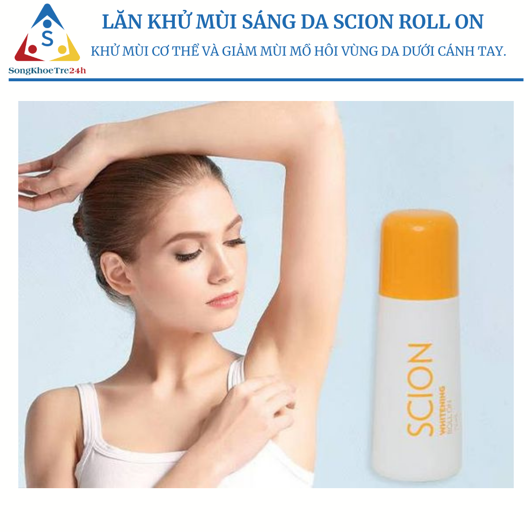Lăn khử mùi sáng da Scion Brightning Roll On 75ml