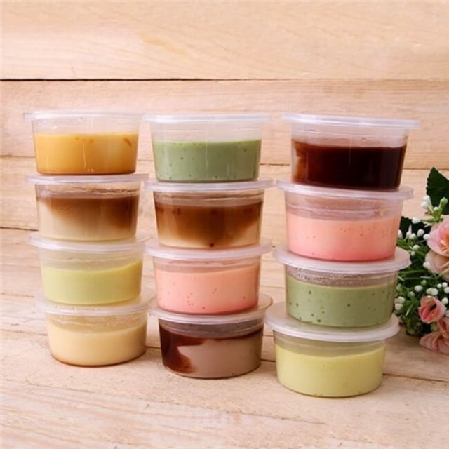 50 Hủ Flan Nhí đựng flan, nước sốt
