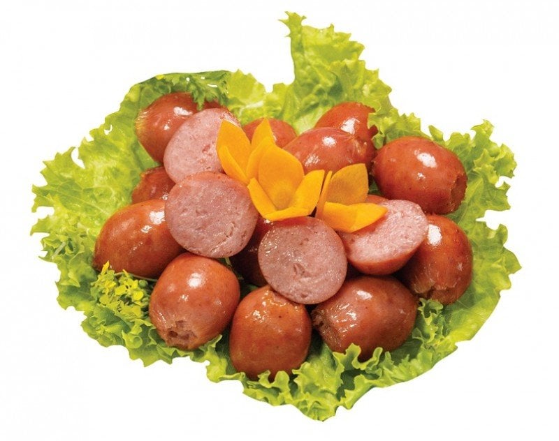 Xúc xích hồ lô kiểu Thái dùng để chiên, thả lẩu ăn vặt cho trẻ em và cả gia đình