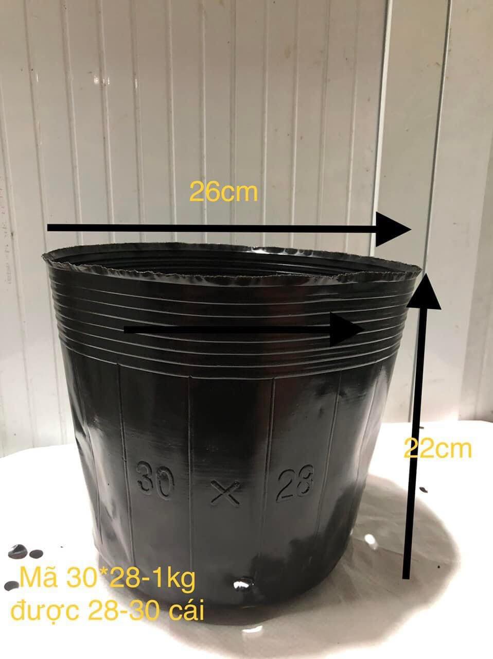 1 kg túi ươm/bầu ươm cây30 x28