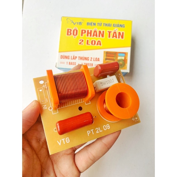 Mạch phân tần 2 loa thái giảng - lắp 1 bass 1 treble - giá 2 mạch