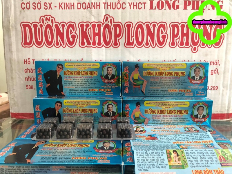 Dưỡng Khớp Long Phụng Viên Đen