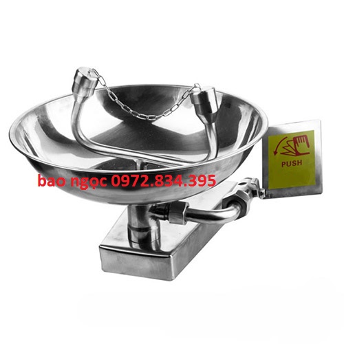 Dụng cụ rửa mắt khẩn cấp , vòi rửa mắt khẩn cấp inox 304 siêu dày