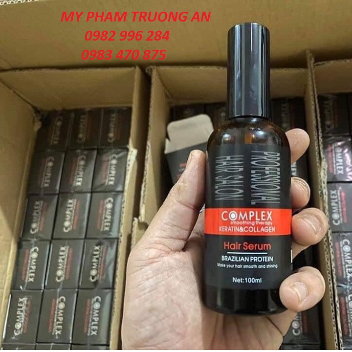 Tinh Dầu Dưỡng Tóc Complex Keratin Và Collagen 100ml