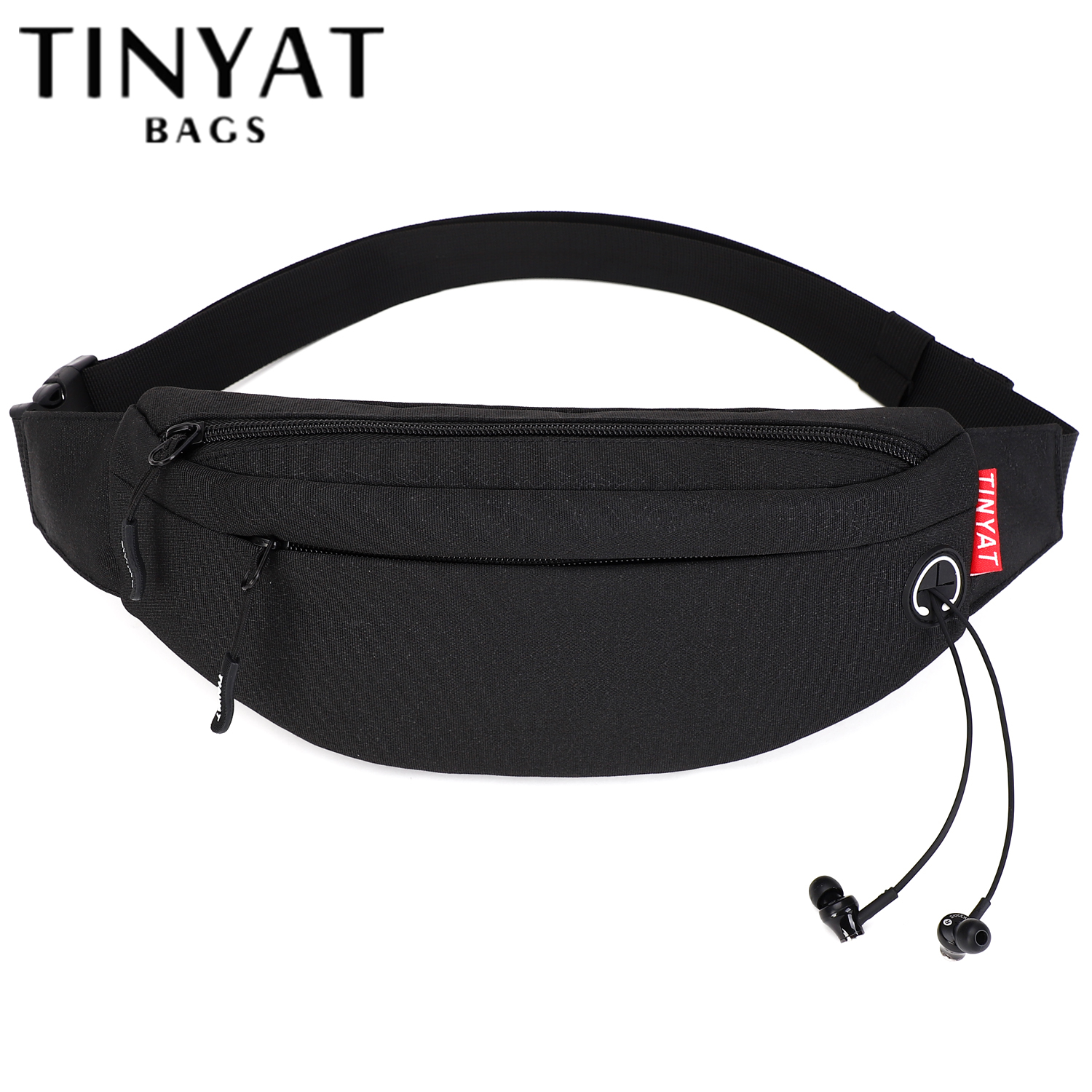 TINYAT Túi đeo thắt lưng nhẹ cho nam và nữ dành cho du lịch, thể thao, leo núi
