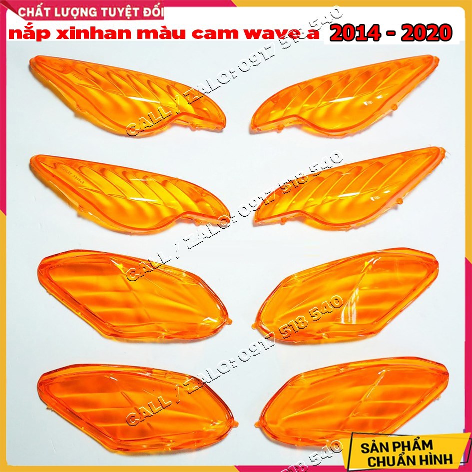 Nắp xi nhan cam trước sau Wave A 2014 - 2021 ( vui lòng chọn kỹ phân loại trước , sau hoặc 1 bộ trc, sau khi đặt hàng)