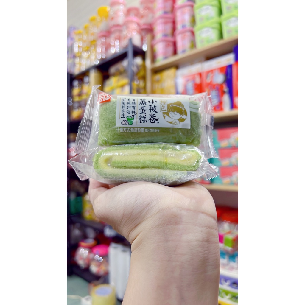 Bánh Bông Lan Cuộn Tiramisu Cô Tiên - vị Matcha