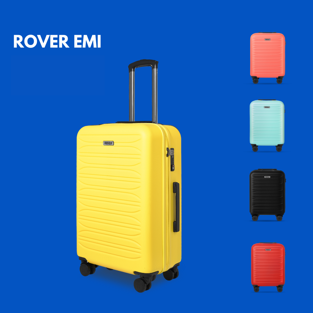 Vali kéo du lịch cao cấp ROVER Emi - Vali nhựa thời trang size 20 / size 24 / size 28 - Chống rạch, chống va đập