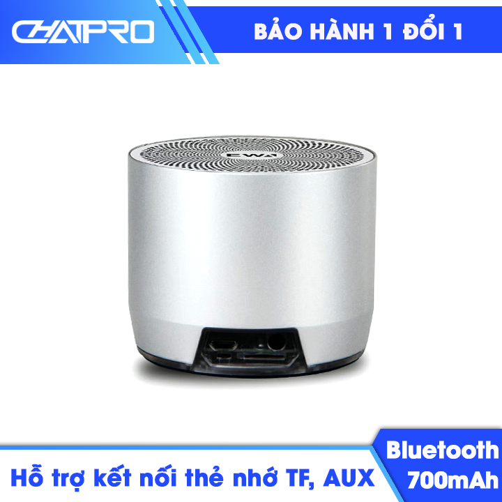 Loa bluetooth nghe nhạc EWA A3 700mAh cực trâu – Hỗ trợ kết nối thẻ nhớ TF, AUX, công suất 8W, Bluetooth 4.0, loa nghe nhạc liên tục trong 5 tiếng, micro đàm thoại chống ồn, vỏ kim loại chống nước chống bụi
