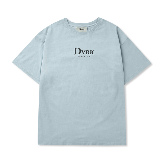 DVRK - Áo thun tay ngắn màu xanh dương Vintage Wash - DVRK - 21SS