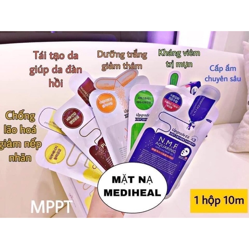 Mặt Nạ Mediheal Essential Teatree/ Vita/ Placenta/ Collagen