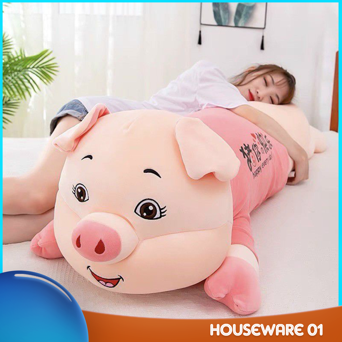 Gấu Bông Lợn Hồng Mặc Áo CuTe Quảng Châu Cao Cấp Hàng Săn Sell