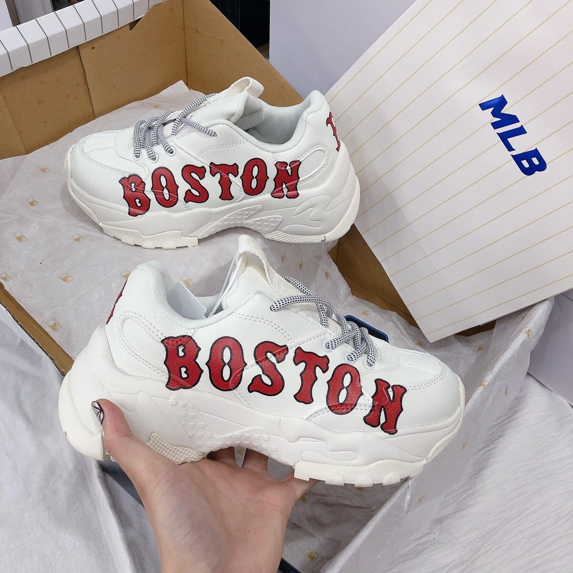 Giày thời trang nam nữ MLB NY LA Boston hàng cao cấp Full Box