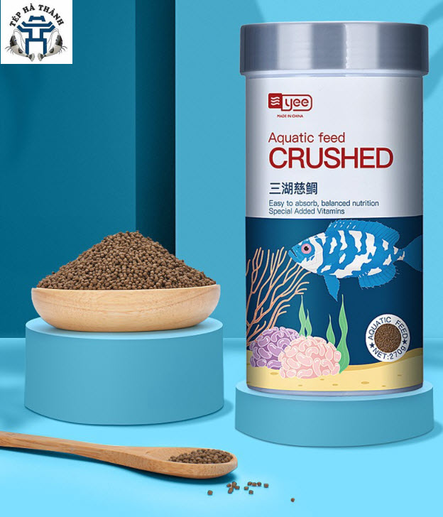 Thức ăn cao cấp cá cichlid yee - thức ăn tăng cường hệ tiêu hóa cho cá cảnh