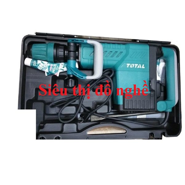 1500w máy đục bê tông total th215002 kèm 2 mũi đục