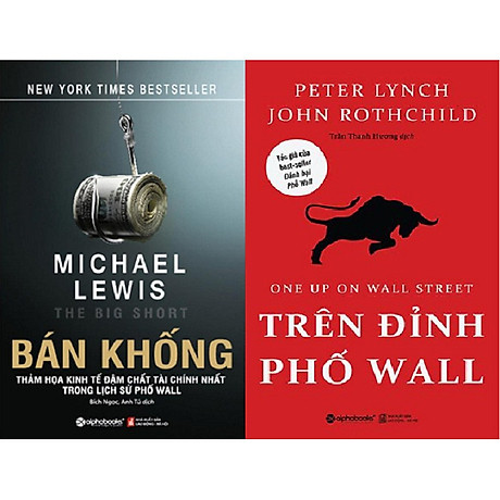 Combo sách - bán khống + trên đỉnh phố wall.