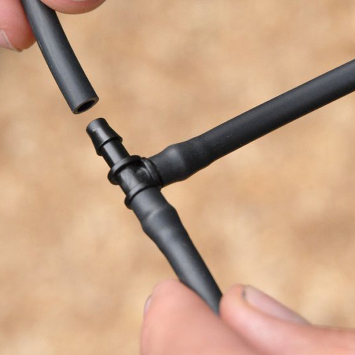 30 cái Tê chia ống 6mm, ống 7mm ( đường kính trong ống 4mm - 5mm , đường kính ngoài 6mm - 8mm )