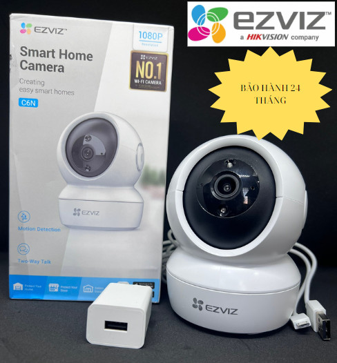 Camera Ezviz C6N 1080P  / Camera C6N / Camera Wifi / Camera thông minh / Camera xoay / Camera ezviz trong nhà