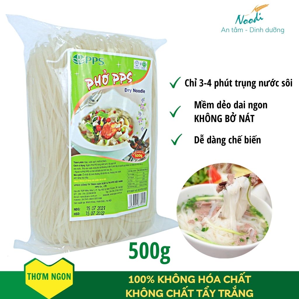 [Siêu tiết kiệm - siêu ngon] Phở khô sạch không hóa chất, phở gạo khô giảm cân ngon miệng, phở gạo khô nguyên chất mềm dễ ăn dễ hấp thụ chất dinh dưỡng
