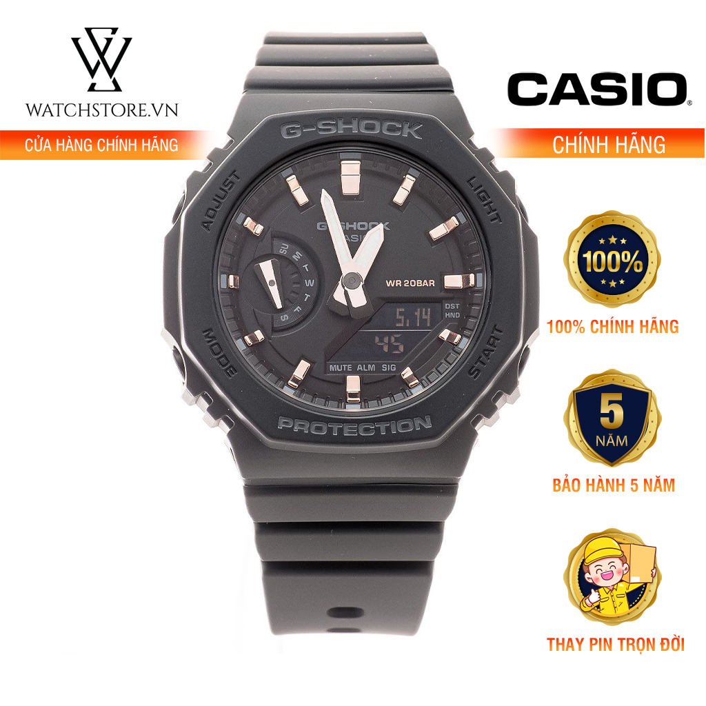 Đồng Hồ Điện Tử Nam Casio G-Shock Chính Hãng WATCHSTORE GMA-S2100