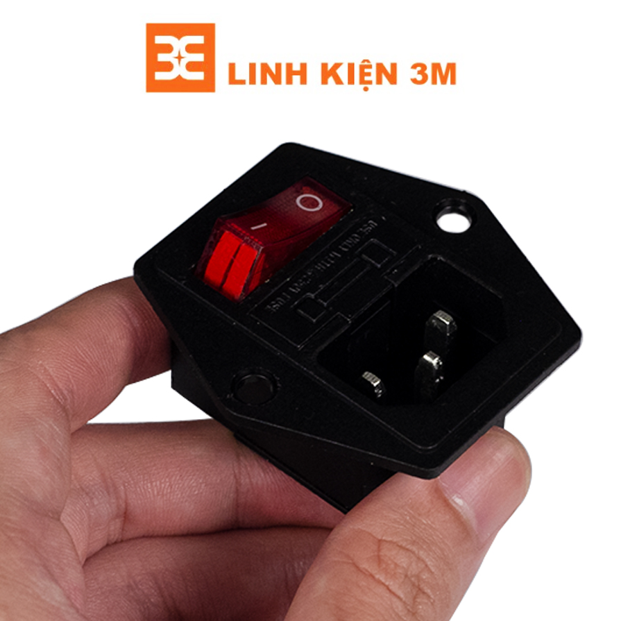 Jack cắm âm công tắc nguồn