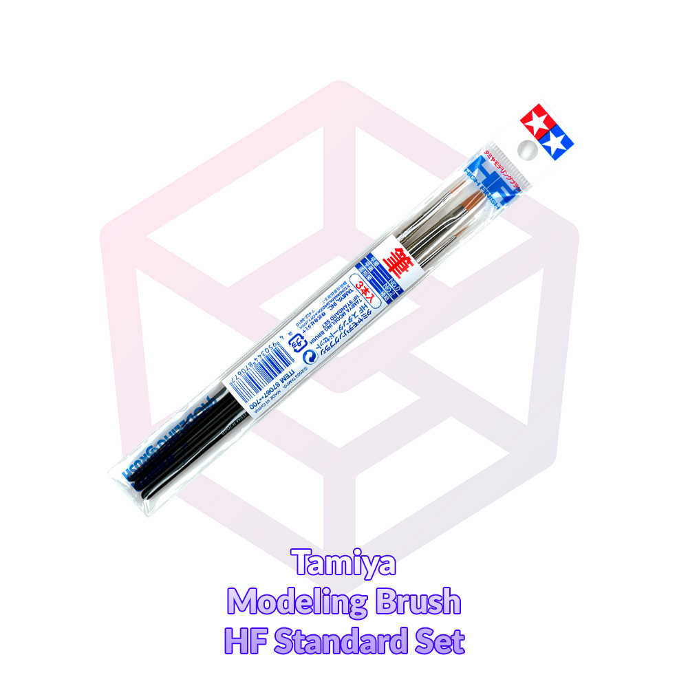 [7-11/12 VOUCHER 8%]Cọ sơn mô hình Tamiya Modeling Brush HF Standard Set 87067 - Dụng cụ độ tool [TAM]