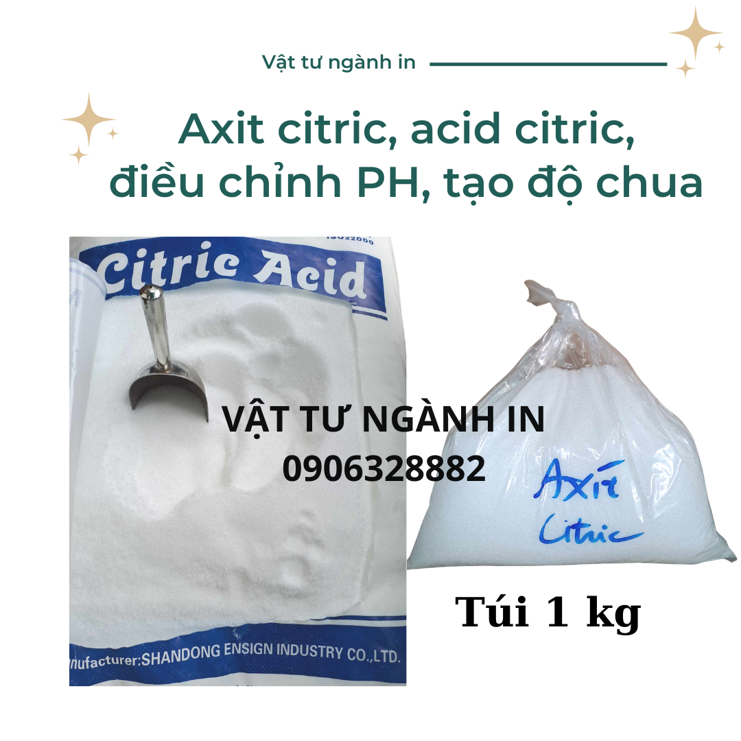 Axit chanh, acid citric, bột chanh điều chỉnh PH, bột tạo độ chua