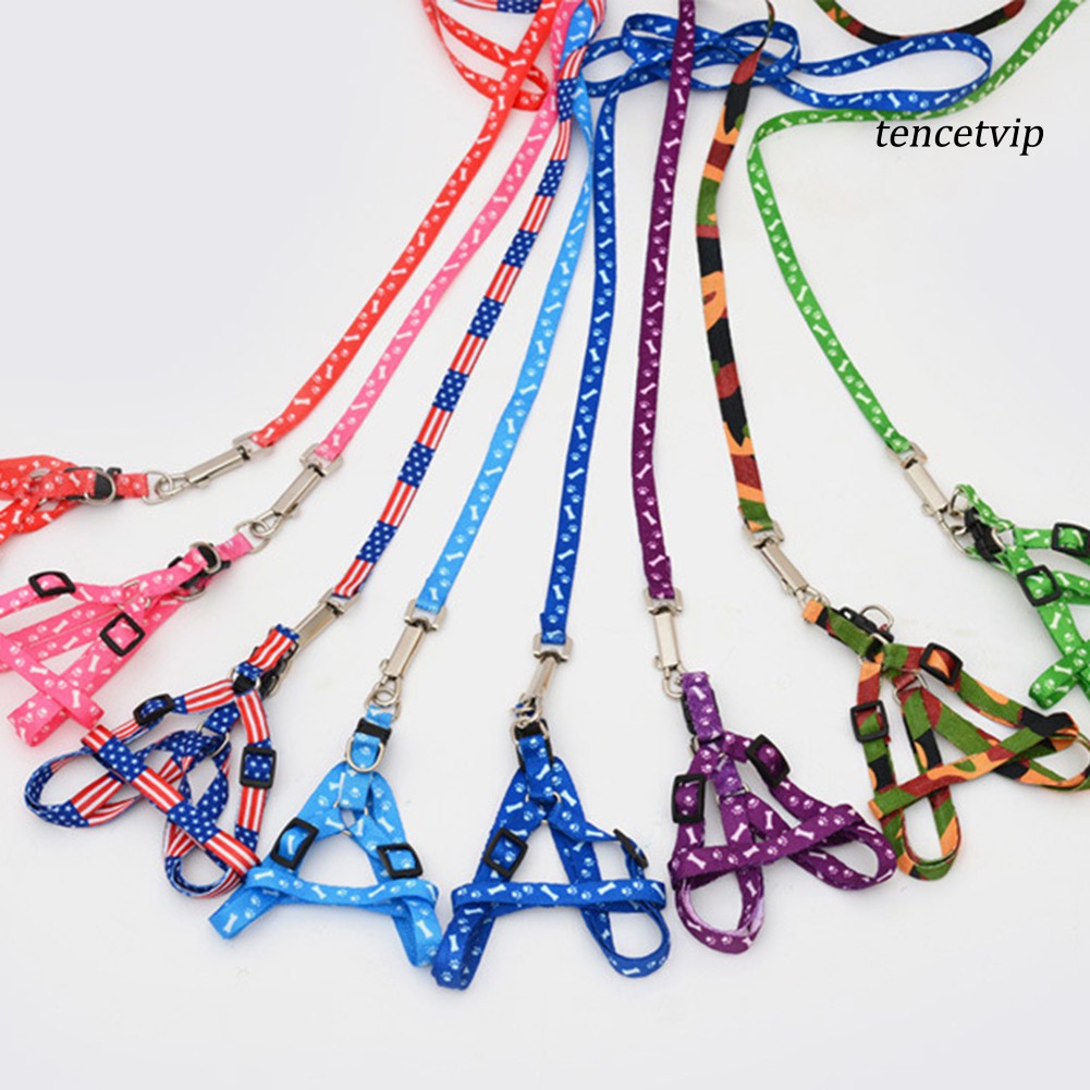 Dây dắt thú cưng đi dạo có nhiều màu sắc tiện dụng 120cm